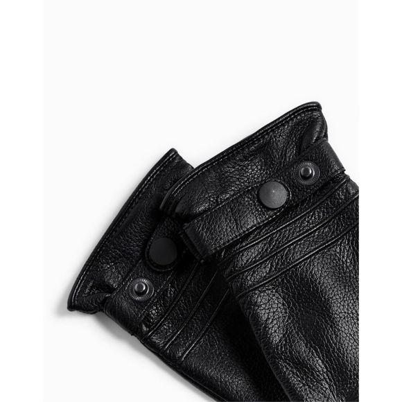 NWT Zara leather gloves with topstitching - Picture 3 of 8